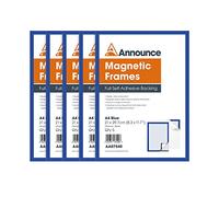 Announce Magnetic Frames A4 Blue (Pack of 5) - AA07540