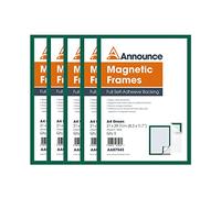 Announce Magnetic Frames A4 Green (5 Pack) AA07543