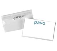 Announce Pin Name Badge 54x90mm (Pack of 50) PV00920