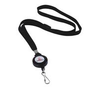 Announce Textile Lanyard with Badge Reel (10 Pack)