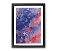 Announce The Truth Abstract Framed Print | A2 Black Framed Wall Art | Ready to Hang | Abstract Fantasy Picture | Living Room Bedroom Lounge Office