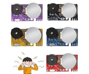 Annoyatrons Prank, Random Noise Maker, Self-Adhesive Hidden Annoying PCB, Small Annoy-a-Tron Office Pranks, Contains Various Sounds, Chirps, Buzzing and More, Pack of 5