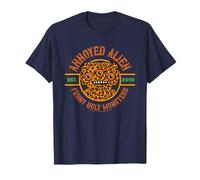 Annoyed Alien Leopard Budgie Fuggler Funny Ugly Monster T-Shirt