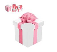 Annoyin g Nested Screw Gift Box, Novel Gift Box Gag Gift Box, Annoyin Gift Box, Annoyin G Gift Box, Really Annoy PresentBox for Birthday, Holiday, Valentine's Day (White)