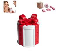 Annoying 3D Printed Gift Box with Screws, The Prank Gift Box, DIY Puzzle Gifts Boxes Funny Desk Decoration for Small Jewellery Cash, Novelty Gift Wrap for Valentine's Day Easter Birthday