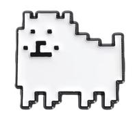 Annoying Dog Undertale Sans Papyrus Indie Video Game 1" Enamel Pin Badge, 1 Inch, Enamel, enamel