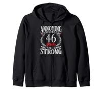 Annoying Each Other for 46 Years - 46th Wedding Anniversary Zip Hoodie