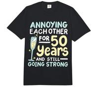 Annoying Each Other for 50 Years and Still Going Strong Comfort Colors Adult Heavyweight T-Shirt