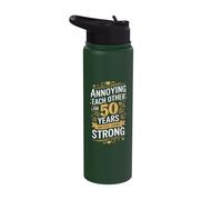 Annoying Each Other for 50 Years and Still Going Strong Stainless Steel Insulated Water Bottle