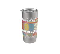 Annoying Each Other Since 1993 33 Years Still Going Strong Stainless Steel Insulated Tumbler