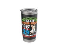 Annoying Each Other Since 1997 29 Years Couples Going Strong Stainless Steel Insulated Tumbler