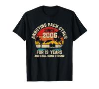 Annoying Each Other Since 2006 19th Wedding Anniversary T-Shirt