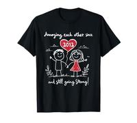 Annoying Each Other Since 2012 13th Wedding Anniversary T-Shirt