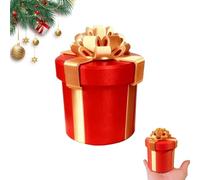 Annoying Gift Box, Annoying Nested Gift Boxs With Screws, Funny Reusable Prank Boxs for Birthday, Christmas and Party, Prank Gift Box (Red)