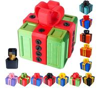 Annoying Gift Box, The Annoying Present, Finger in Annoying Box Funny Prank Gag Gift, Funny 3D Printed Mystery Gift Boxes for Birthday, Christmas, Halloween(Light Green)