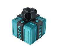 Annoying Gift Box with Finger, Funny 3D Printed Prank Box with Screw, Annoying Present Tabletop Ornaments Gag Prank Boxes Surprise Gift for Birthday Christmas New Year (Blue)