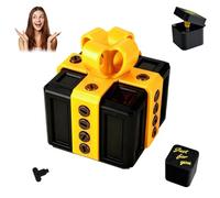 Annoying Gift Box with Finger & Screws, 3D Printed Prank Puzzle Gift Box for Money or Cards, Funny Gag Surprise Present for Christmas, Birthdays, Secret Santa, White Elephant Gifts (G)