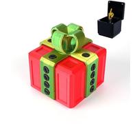 Annoying Gift Box with Screws, Annoying Funny 3D Printed Screw Gifts Boxes, The Annoying Present Box, Perfect Gag Gift for All Occasions, for Birthday, Christmas(Red Green)