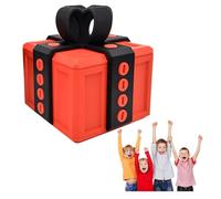 Annoying Gift Box with Twist Storage, 8CM Funny 3D Printing Really Annoying Gifts Boxes with Screws Gag Gifts Boxes Prank Box Novelty Gifts (Red)