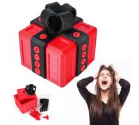 Annoying Gift Box With Twist Storage, 8cm Prank Gift Box, Funny 3d Printing Annoying Present, Novelty Prank Puzzle Gift Box for Valentine's Day Birthday April Fools' Day Easter
