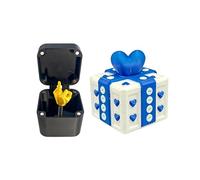 Annoying Gift Box With Twist Storage, Middle Finger Gifts, Hilarious Middle Finger Surprise Gift Box, Spoof Hand Prank Pop Up Prop with Box for Adults Valentine's Day April Fool's Day (A)