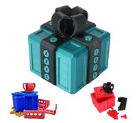 Annoying Gift Box With Twist Storage, Prank Screw Box Funny 3D Printing Annoying Present Boxes, Gag prank Novelty Gift Wrap Box For Pranks And Mischief (#06)