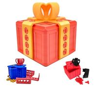 Annoying Gift Box With Twist Storage, Prank Screw Box Funny 3D Printing Annoying Present Boxes, Gag prank Novelty Gift Wrap Box For Pranks And Mischief (#03)
