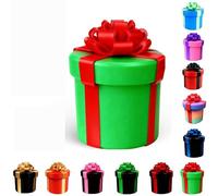 Annoying Nested Screw Gift Box, 10 Layer Prank Gift Boxes for Cash and Small Surprises, Prank Gift Packaging for Birthday, Christmas & Fun Party Game(Green+red)