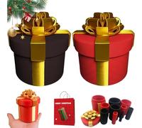 Annoying Nested Screw Gift Box, 2026 New Annoying Nested Screw Gift Box with Screws, Hard to Open Prank Boxes, Reusable Money Puzzle Box, for Birthday Christmas Fun Party Game (2B)