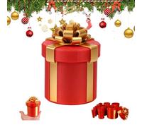 Annoying Nested Screw Gift Box, Annoying Gift Box with Screws, Prank Gift Boxes, Money Puzzle Box for Cash Gift, Reusable Prank Gift Packaging for Birthday Christmas Valentine's Day Party Game (Red)