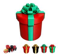 Annoying Nested Screw Gift Box - Large Size Funny Prank Gag Gift for Christmas, Office - Annoying Gift Box with Screws, Elevate Gifting with Sophistication & Surprise (1PC Red Green)