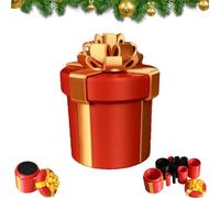 Annoying Nested Screw Gift Box,Money Puzzle Box for Cash Gift,Hard to Open Boxes Prank,Reusable Prank Packaging for Birthday, Christmas & Fun Party Game (Red)