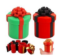 Annoying Nested Screw Gift Box, Nested Gift Boxes, Screw Gift Box Prank for Birthday Christmas White Elephant Party, Gag Gift Wrapping(2pcs-D)