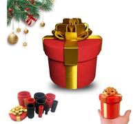 Annoying Nested Screw Gift Box, Prank Gift Boxes, Nesting Screw Money Present Box, Reusable Prank Gifts Packaging for Birthday,Christmas and New Years (B)