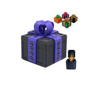 Annoying Present Box, the Annoying Present with Screw, Middle Finger in a Box, 3D Printed Gift Boxes Ideal for Pranks and Mischief (V)