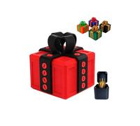 Annoying Present Box, the Annoying Present with Screw, Middle Finger in a Box, 3D Printed Gift Boxes Ideal for Pranks and Mischief (F)