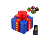 Annoying Present Box, the Annoying Present with Screw, Middle Finger in a Box, 3D Printed Gift Boxes Ideal for Pranks and Mischief (Z)