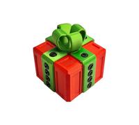 Annoying Present Box With Middle Finger,3D Printed Annoying Present Box With Screws,Middle Finger in a Boxs,Prank Screw Boxs Novelty Gift Wrap for Christmas,Valentine's Day Birthday