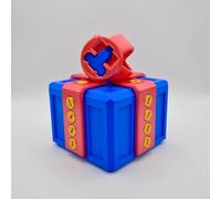 Annoying Present Box With Middle Finger,3D Printed Annoying Present Box With Screws,Middle Finger in a Boxs,Prank Screw Boxs Novelty Gift Wrap for Christmas,Valentine's Day Birthday