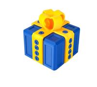 Annoying Present Box with Middle Finger, 3D Printed Prank Gift Box, Interactive Decor, Fun Gag Gift for Birthdays, Halloween & Christmas, Office & Home Tabletop Ornament(A11)