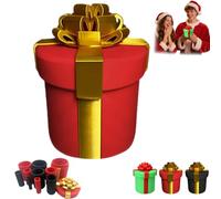 Annoyings Nested Screw Gift Box, Annoying Gifts Boxs, Prank Gift Boxes, Standard Money Present Boxs, Money Puzzle Box For Cash, Reusable Prank Gift Packaging for Birthday, Christmas, Party (1pc-red)