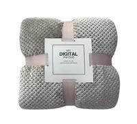 AnnSemo Sherpa Fleece Blanket Throws, Waffle Honeycomb Throw Fleece Blankets Fluffy Cosy Warm Blanket for Sofa and Bed Gift,Travel,Couch,Kids,Camping,Suitabie All Season, 45x65cm