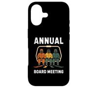 Annual Board Meeting Snowboard Dad Skiing Funny Snowboarding Case for iPhone 17