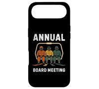 Annual Board Meeting Snowboard Dad Skiing Funny Snowboarding Case for iPhone Air