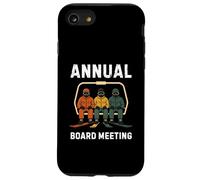 Annual Board Meeting Snowboard Dad Skiing Funny Snowboarding Case for iPhone SE (2020) / 7/8
