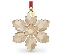 Swarovski Annual Edition Festive Ornament 2026 5729037 - Unisex - Glass Champagne/Gold/Red 8.4 x 1.3 x 6.6 cm