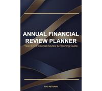 Annual Financial Review Planner: Year-End Financial Review & Planning Guide