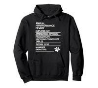Annual Purrformance Review Funny Cat Lover Humor Pullover Hoodie