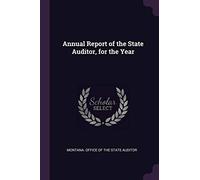 Annual Report of the State Auditor, for the Year