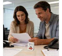 Annual Tear-Off Calendar - 2.36 x 1.57 Inch Paper 365 Days Cartoon Illustration Planner | 2026 Schedule for Organizing at Home, Workplace, Dorm, Bedroom, Living Room